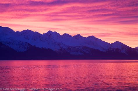 Resurrection Bay at sunrise, Seward, Alaska | Kenai Peninsula, Alaska ...