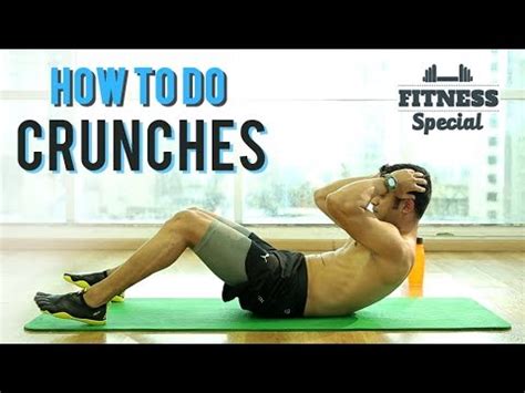 HOW TO DO CRUNCHES | Perfect Crunch FOR BEGINNERS | Best ABS Exercises ...