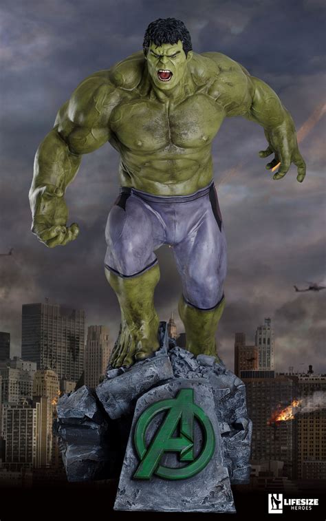 Hulk Avengers Age of Ultron - lebensgroße Statue 1:1 Figur