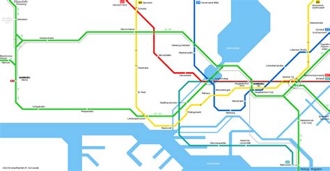 UrbanRail.Net > Europe > Germany > Hamburg U-Bahn (Hochbahn) and S-Bahn