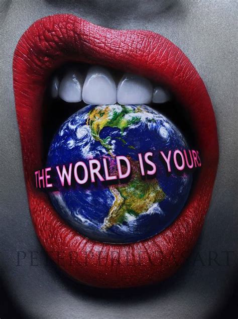 The world is yours Painting by Peter Perlegas | Saatchi Art