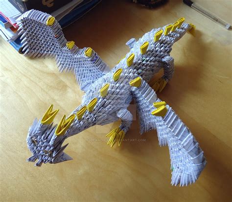 Origami 3D Dragon by IDEAndo-art on DeviantArt