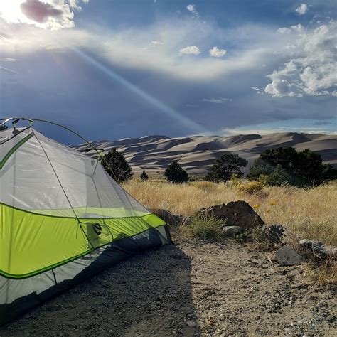 Great Sand Dunes, CO : camping