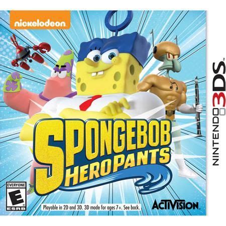 Spongebob Hero Pants The Game 2015 - Nintendo 3DS - Walmart.com ...