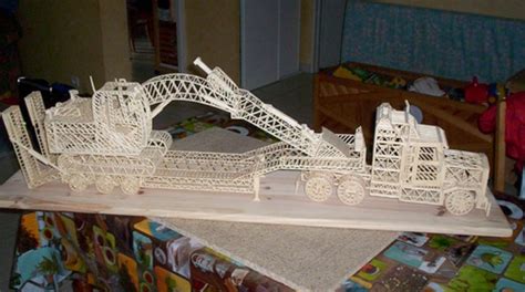 Matchitecture - models made from matchsticks | Make: