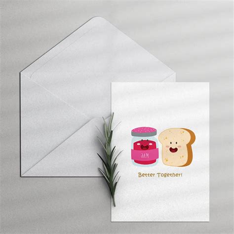 Jam & Toast Greeting Card