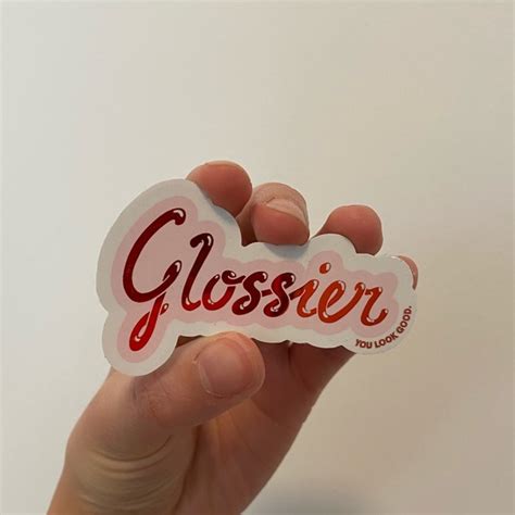 Glossier You Sticker in 2020 | Glossier you, Cute laptop stickers ...