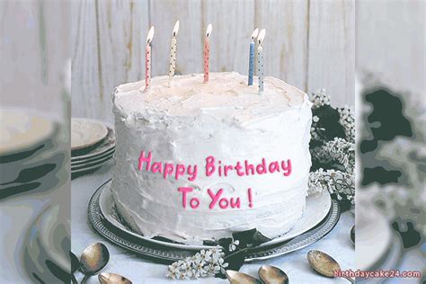 Birthday Cake Animated Gif With Name : Animated Birthday Cake Images ...