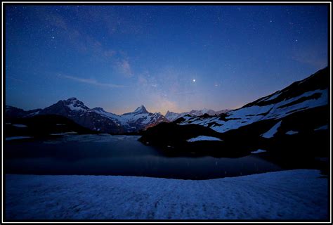 Nacht über Grindelwald I Foto & Bild | landschaft, berge, bergseen ...