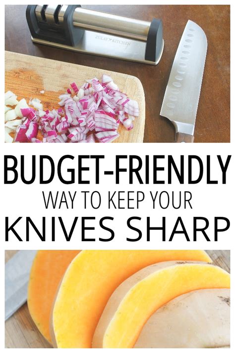 Budget-Friendly Way to Keep Your Knives Sharp • Cheapskate Cook