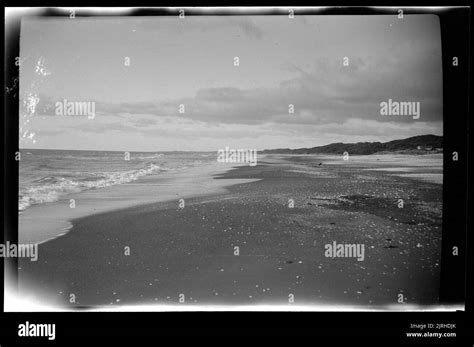 [Wairarapa coastline], 1920s-1930s, Wairarapa, by Roland Searle Stock ...