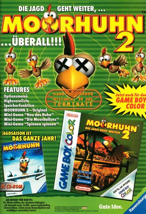 Moorhuhn: Winter-Edition (2001) promotional art - MobyGames