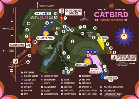 Is there a current map of the festival grounds? – Catbird Music Festival