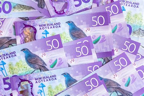 New Zealand Currency $50, New Zealand Dollar Banknotes Show Kokako Blue ...