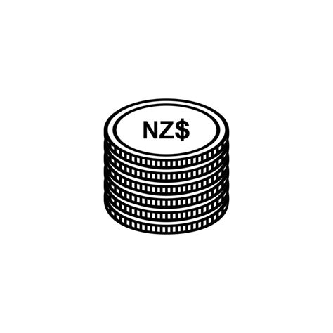 New Zealand Currency Icon Symbol. New Zealand Dollar, NZD Sign. Vector ...