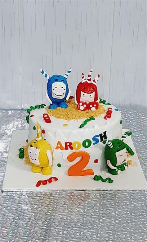 ODDBODS theme cake