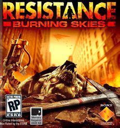 Resistance: Burning Skies Has Multiplayer Survival Mode