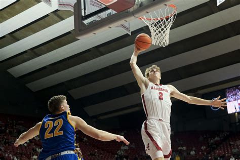 Alabama Basketball's Grant Nelson's Miss in Purdue Game Due to Leg ...