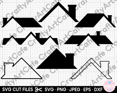 House Roof Outline Clipart Image