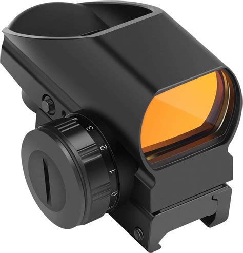 Feyachi RS-25 Reflex Sight with 4 Reticles Patterns Red Dot Sight ...