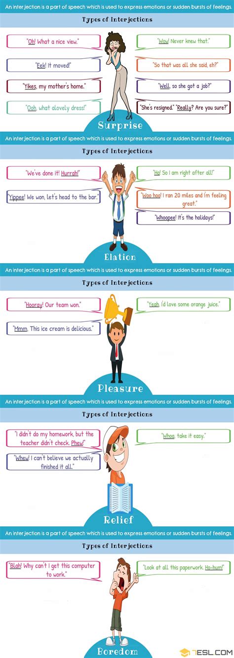 Interjection Examples Sentences