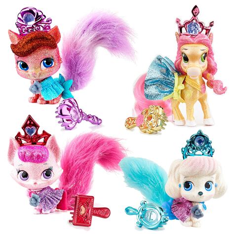 Amazon.com: Disney Princess Palace Pets Glitzy Glitter, Ariel's Kitty ...