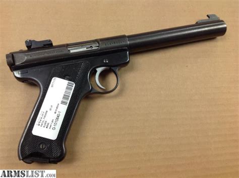 ARMSLIST - For Sale: Ruger MK II Target Government Model