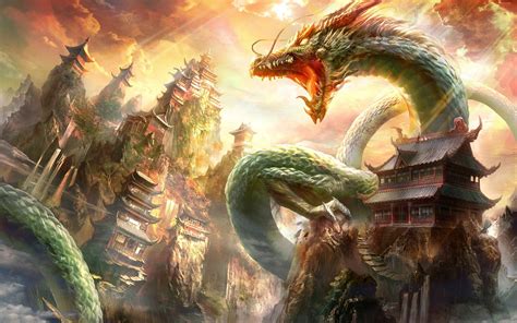 fantasy Art, Dragon, China Wallpapers HD / Desktop and Mobile Backgrounds