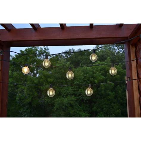 Holiday Bright Lights 20 Light G40 Bulb Light Set - G40-20-CL | Blain's ...