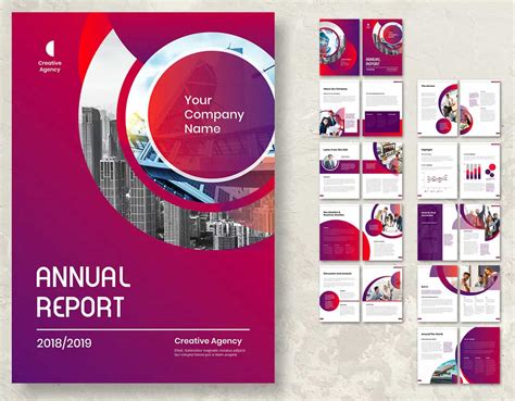 60 Modern Annual Report Design Templates [Free and Paid] | Redokun Blog