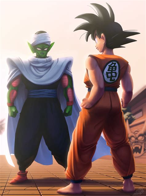 ArtStation - Goku vs. Piccolo