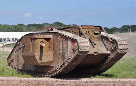 British Mk IV Male WW I Tank - replica made for the motion picture ...