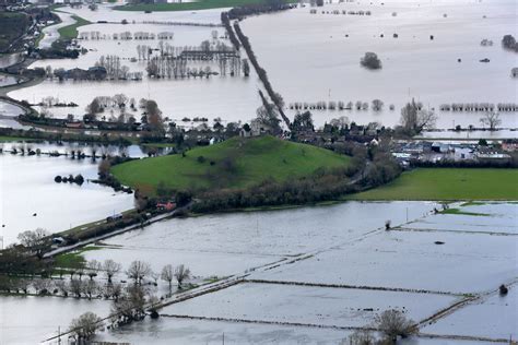 UK Flooding Crisis: Aerial Photos of the Somerset Levels