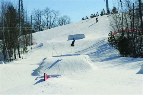 Snowboarding Mount Ski Gull Brainerd Minnesota USA