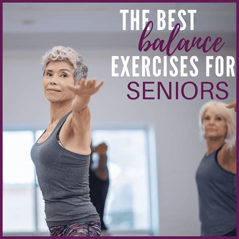 Balance Exercises for Seniors (+Video) | Get Healthy U | Balance ...