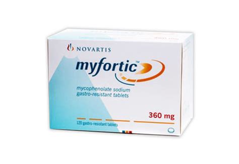 Mycophenolic acid 360 mg | Myfortic Tablets Online at Best Price