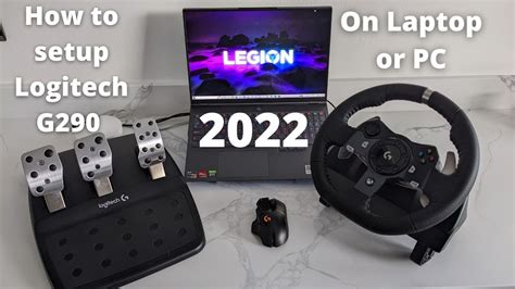 How To Setup Logitech G920 Racing Steering Wheel On Laptop/ PC. Legion ...