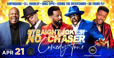 Straight Jokes! No Chaser Comedy Tour | Spectrum Center Charlotte