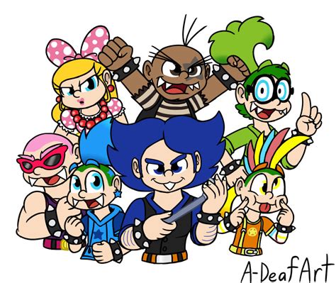 Koopalings - Human! by HandyxRussell10 on DeviantArt