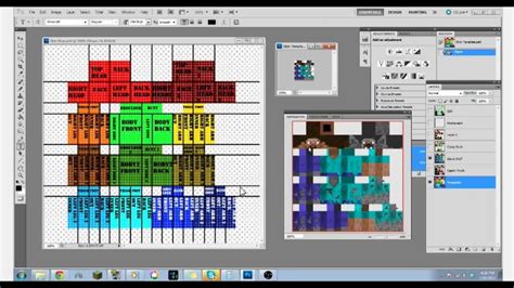 Minecraft Skin Template Download | Flyer Template