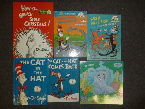 Lot Of 10 Dr. Seuss Children Kids Learn To I Can Read Books | Etsy