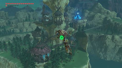 Zelda Breath Of The Wild Rito Village Map