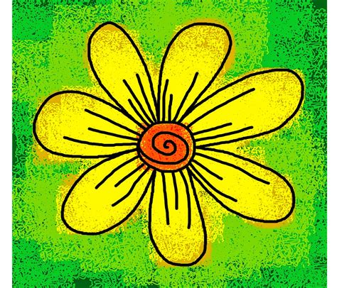 DDP1827 Yellow Daisy - Diamond-Dot Painting®