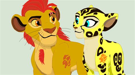 Kion and Fuli by Through-the-movies on DeviantArt | Lion king fan art ...