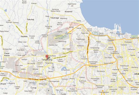 Tangerang Map