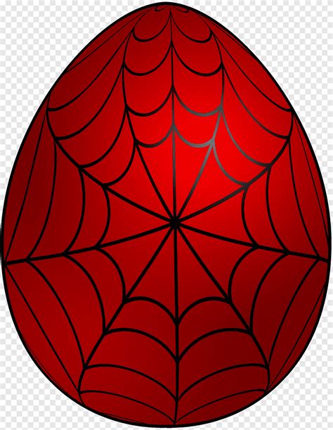 Spider-Man Red Easter egg, Pascoa, pahlawan, daun png | PNGEgg