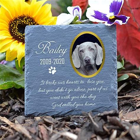 Amazon.com : dog memorial plaque | Pet memorial plaque, Personalized ...