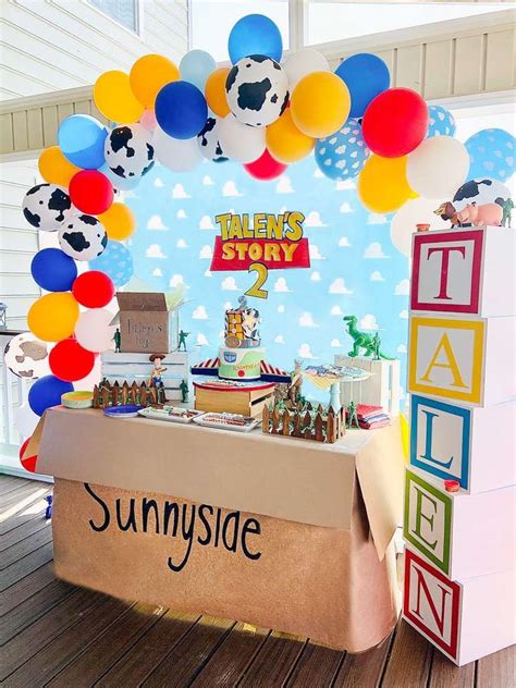 Toy Story Party Birthday Party Ideas | Photo 1 of 17 | Toy story party ...