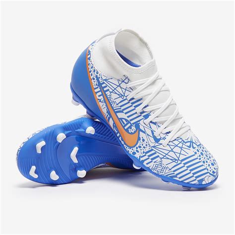 Nike Bambini Superfly IX Club CR7 FG/MG - Bianco/Rame Metallico/Concord ...