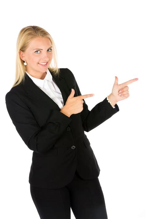 Business Woman Pointing Free Stock Photo - Public Domain Pictures